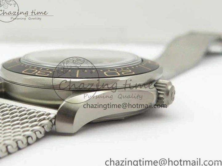 0215 Seamaster 300 “No Time to Die” Limited Edition ORF 1:1 Best Edition on SS Mesh Bracelet A8806 (Free Nato Strap) Durable 7866